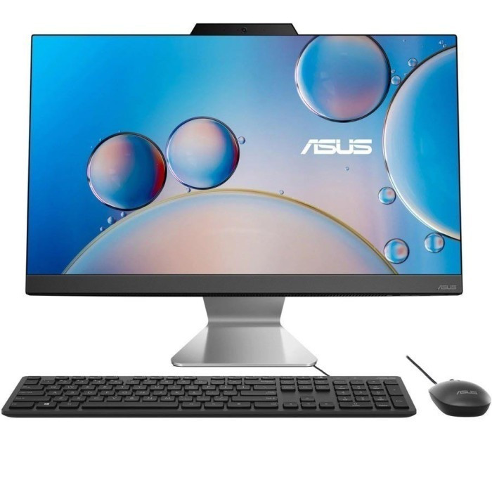 PC AIO ASUS E3402WBAK-BA585W | Core I5-1235U | Mem 8GB | SSD 512GB | NO VGA | NO DVD | WIN 11 HOME | NO OHS | 23,8 Inch FHD | Black