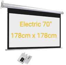 LAYAR SCREEN MOTORIZED 178CM