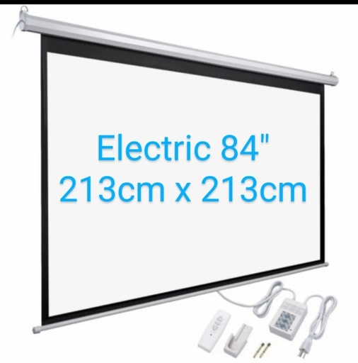 LAYAR SCREEN MOTORIZED 213CM