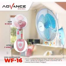 kipas dinding ADVANCE WF 16 inch