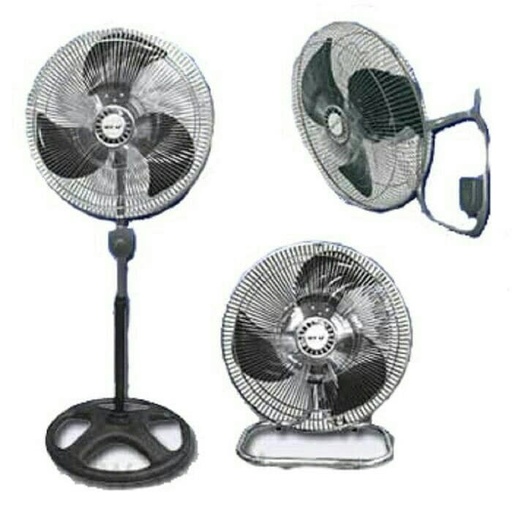 kipas Sekai IST 1851 Besi Tornado Tumpu Industri 3in1 18 inch