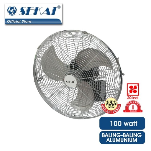 kipas dinding SEKAI HWN 2059 RC (Remote) 20 inch