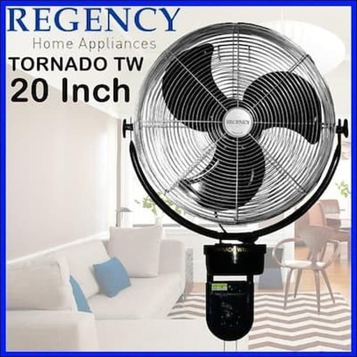 kipas dinding REGENCY TORNADO WALL FAN 20" TW-51 