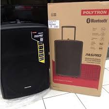 SPEAKER PORTABLE POLYTRON PASPRO 12F3