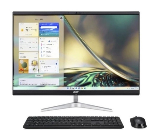 PC AIO ACER C24-1750 | Core I7-1260P | Mem 8GB | SSD 512GB M.2 | NO VGA | NO DVD | WIN 11 HOME | OHS 2021 | 24 Inch