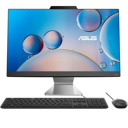 PC AIO ASUS E3402WBAK-BA585W | Core I5-1235U | Mem 8GB | SSD 512GB | NO VGA | NO DVD | WIN 11 HOME | NO OHS | 23,8 Inch FHD | Black