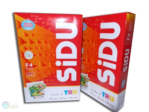 KERTAS HVS F4 80GR SIDU