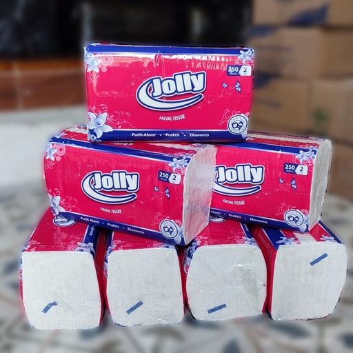 TISSUE FACIAL JOLLY 250 SHEET
